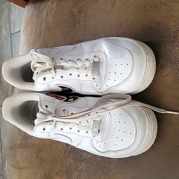 Nike Air Hand Painted Custom Shoes Size 8.5 - Picture 4 of 7